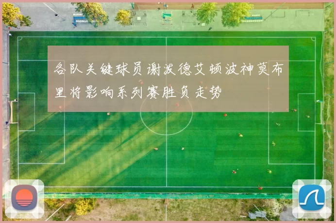 各队关键球员谢泼德艾顿波神莫布里将影响系列赛胜负走势